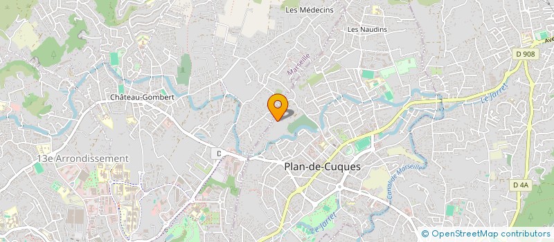 localisation de l'entreprise GROUPE CHAILAN  PLAN-DE-CUQUES