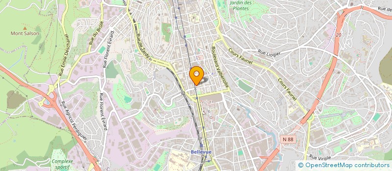 localisation de l'entreprise GROUPE CHAMBORD SARL  SAINT-ETIENNE