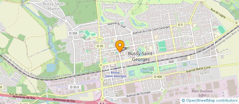 localisation de l'entreprise GROUPE CHANGSHENG à BUSSY-SAINT-GEORGES