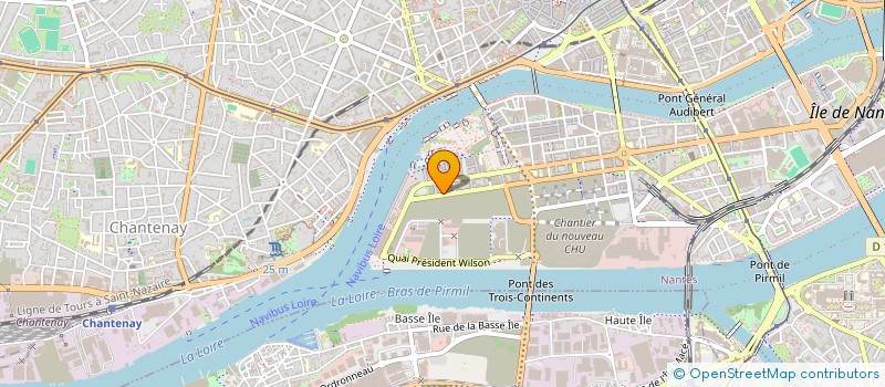localisation de l'entreprise GROUPE CHATELAIN à NANTES
