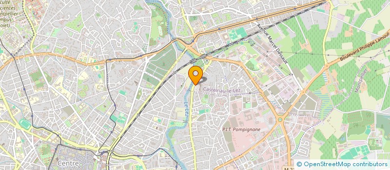 localisation de l'entreprise GROUPE CHECKPOINT EXPERTISES à CASTELNAU-LE-LEZ