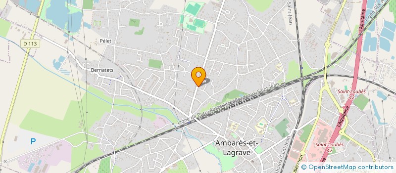 localisation de l'entreprise GROUPE CHEDLI à AMBARES-ET-LAGRAVE