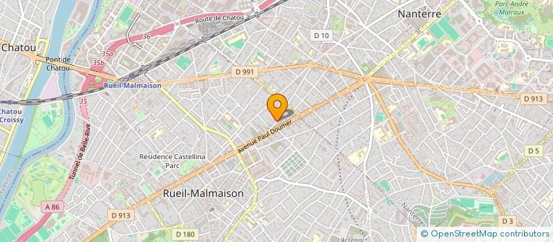 localisation de l'entreprise GROUPE CHICHE à RUEIL-MALMAISON