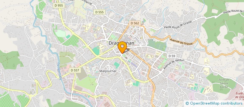 localisation de l'entreprise GROUPE CHOC à DRAGUIGNAN