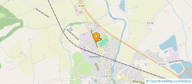 localisation de l'entreprise GROUPE CHORAL ET SUSEIA à SAVERDUN