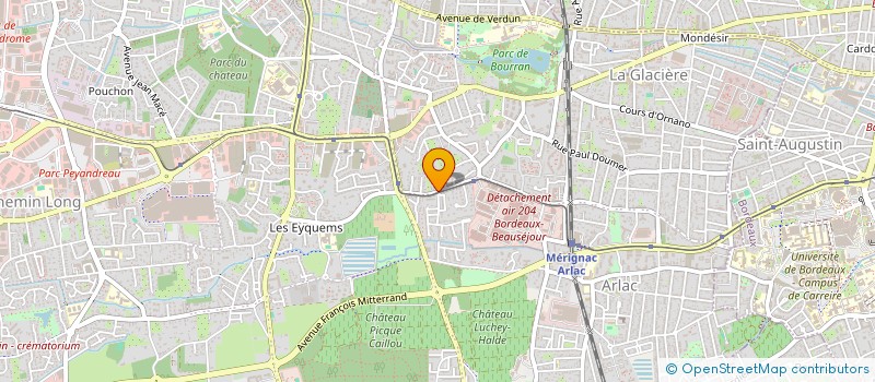 localisation de l'entreprise GROUPE CHOY à MERIGNAC