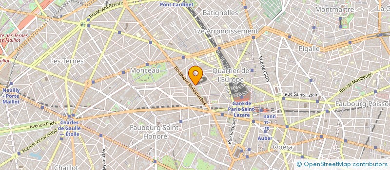 localisation de l'entreprise GROUPE - CINEO à PARIS
