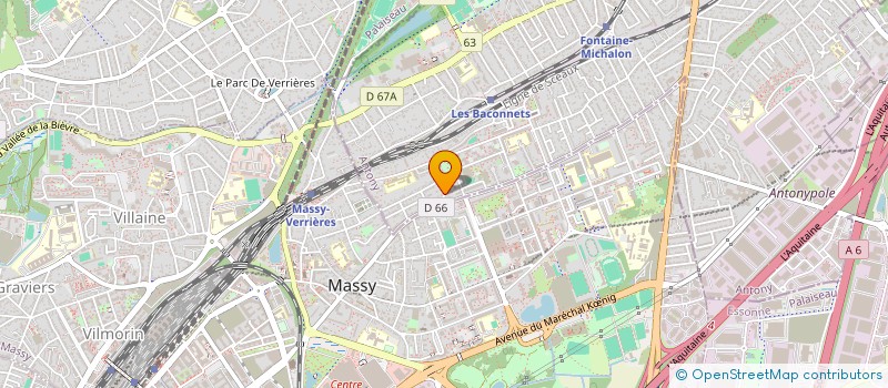 localisation de l'entreprise GROUPE CIRIADE à ANTONY