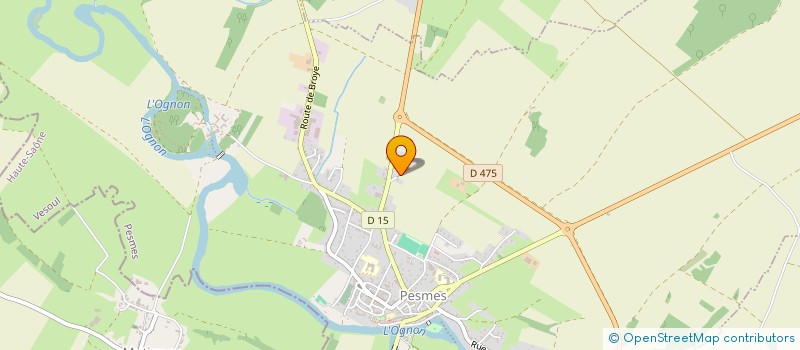 localisation de l'entreprise GROUPE CLAIR IMMOBILIER  PESMES