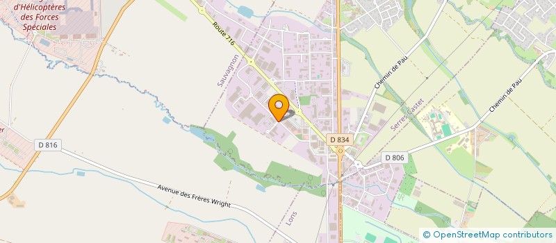 localisation de l'entreprise GROUPE CLIM LOCATION à SERRES-CASTET