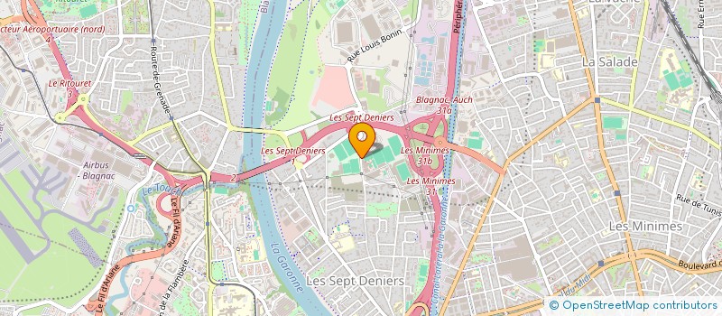 localisation de l'entreprise GROUPE CLIMATER  TOULOUSE