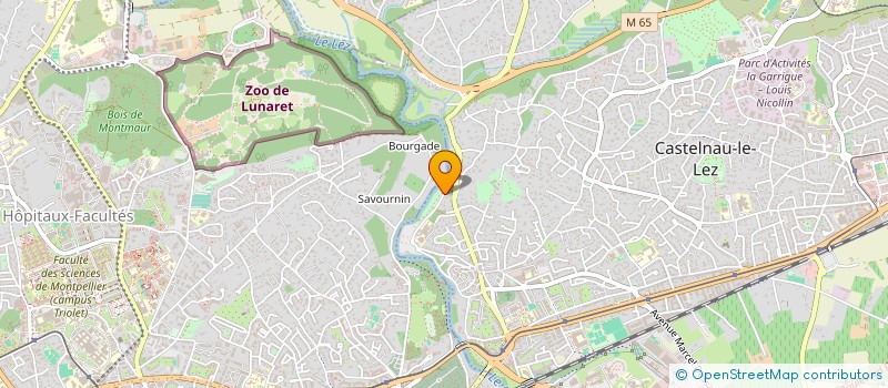 localisation de l'entreprise GROUPE CLINIPOLE SERVICES à MONTPELLIER