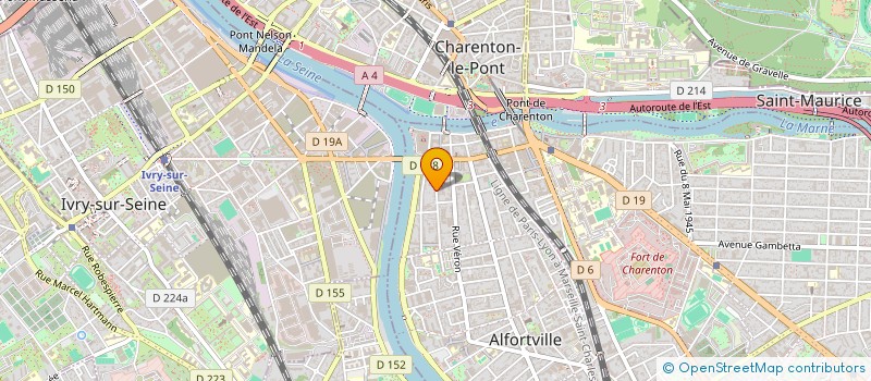 localisation de l'entreprise GROUPE CN à ALFORTVILLE