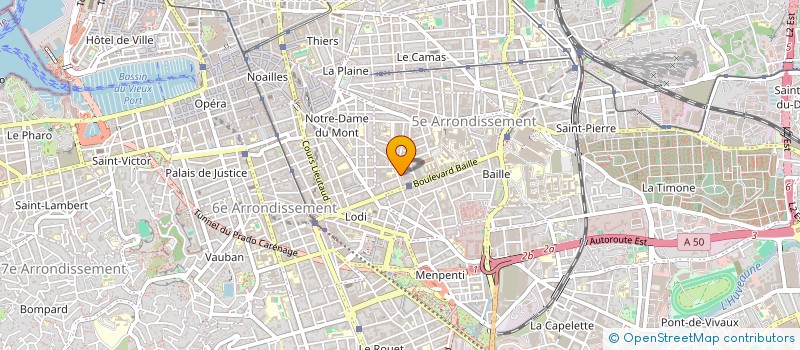 localisation de l'entreprise GROUPE CNL à MARSEILLE