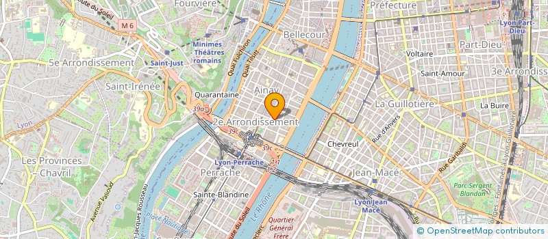 localisation de l'entreprise GROUPE CO GE OR  LYON