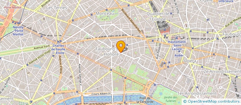 localisation de l'entreprise GROUPE COFICOR FRANCE FINANCE  PARIS