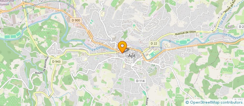 localisation de l'entreprise GROUPE COMMERCIAL ARTISANAL APT&ENVIRONS  APT