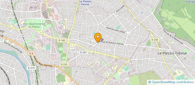 localisation de l'entreprise GROUPE COMMUNICATION à CHAMPIGNY-SUR-MARNE