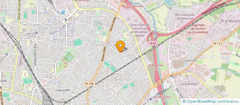 localisation de l'entreprise GROUPE COMPACK  TOULOUSE