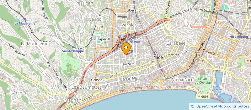 localisation de l'entreprise GROUPE CONCORDE à NICE