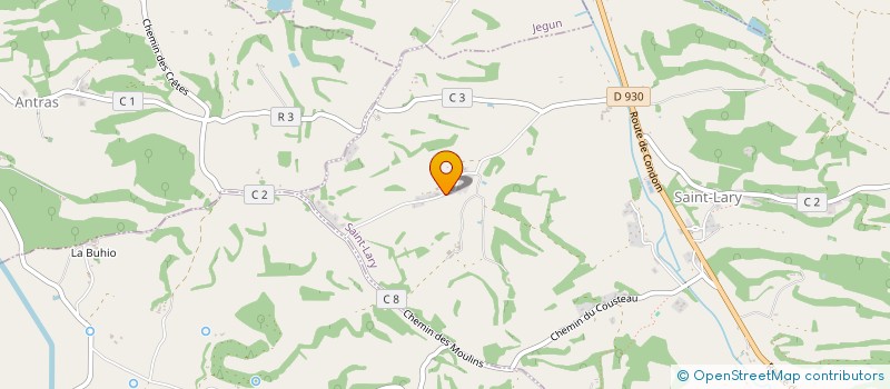 localisation de l'entreprise GROUPE CONSEIL ECO HABITAT  JEGUN