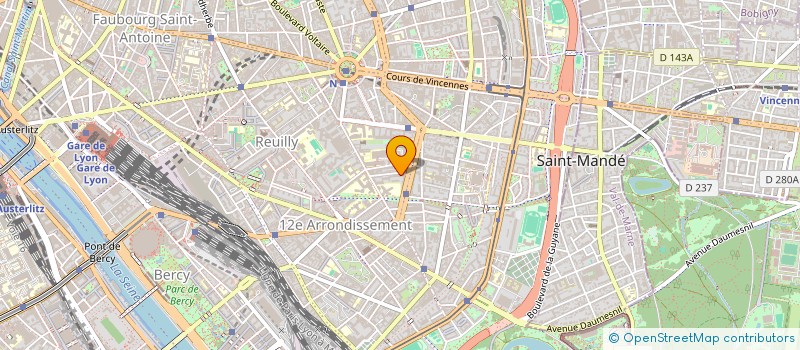 localisation de l'entreprise GROUPE CONSEILS - MK & ASSOCIES  PARIS