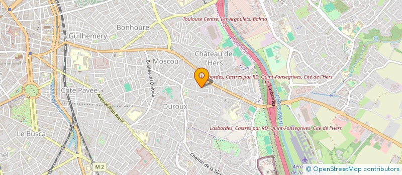 localisation de l'entreprise GROUPE CONSENCIA HOLDING à TOULOUSE