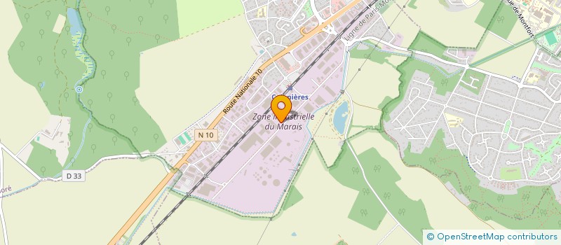 localisation de l'entreprise GROUPE CONSTRELIA à COIGNIERES