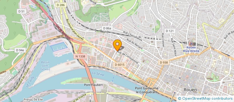 localisation de l'entreprise GROUPE CONTINENTAL HOLDING à ROUEN
