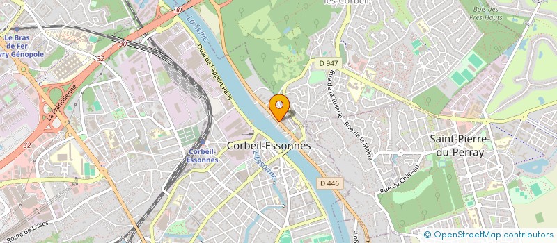 localisation de l'entreprise GROUPE CONTINENTAL IMPORT EXPORT  CORBEIL-ESSONNES