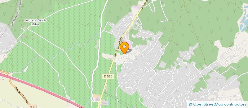 localisation de l'entreprise GROUPE COREEX à SAINT-MAXIMIN-LA-SAINTE-BAUME