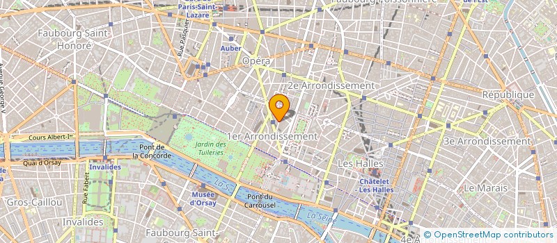 localisation de l'entreprise GROUPE CORTIER  PARIS