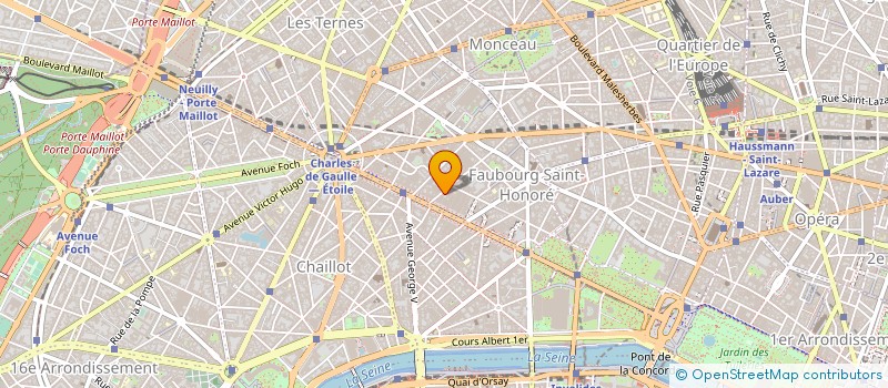 localisation de l'entreprise GROUPE COURTAUD  PARIS