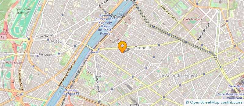 localisation de l'entreprise GROUPE CPCM  PARIS