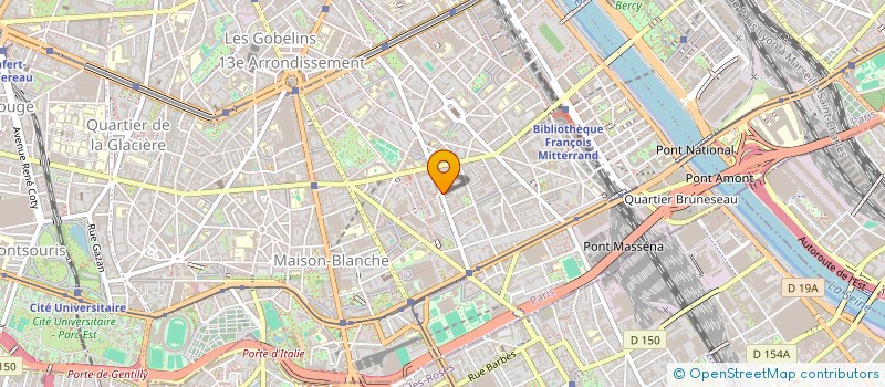 localisation de l'entreprise GROUPE CPM à PARIS
