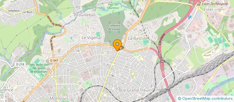 localisation de l'entreprise GROUPE CPN 87 NOTAIRES à LIMOGES