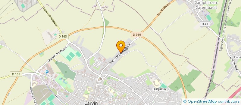 localisation de l'entreprise GROUPE CREHASOFT à CARVIN