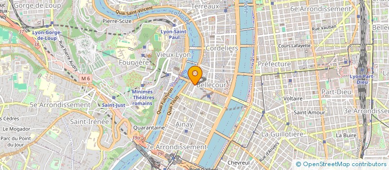 localisation de l'entreprise GROUPE CREQUY à LYON