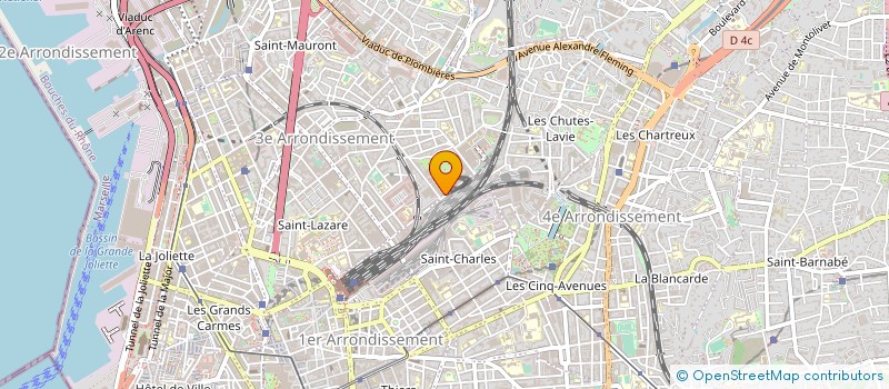 localisation de l'entreprise GROUPE CROISIERE à MARSEILLE