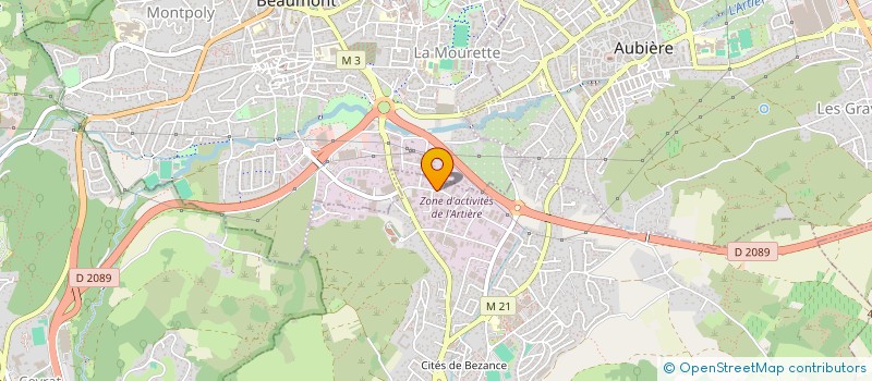 localisation de l'entreprise GROUPE CROUSTI  ROMAGNAT