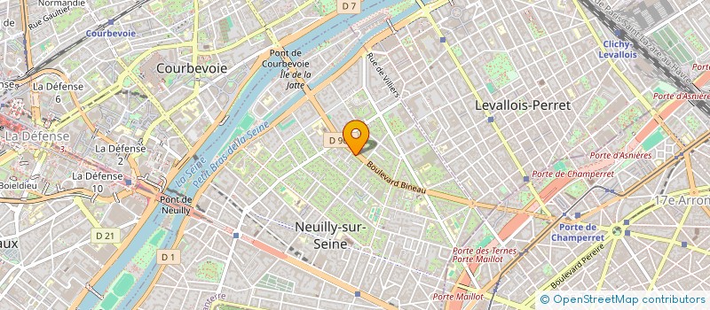 localisation de l'entreprise GROUPE CS FORMATIONS à NEUILLY-SUR-SEINE