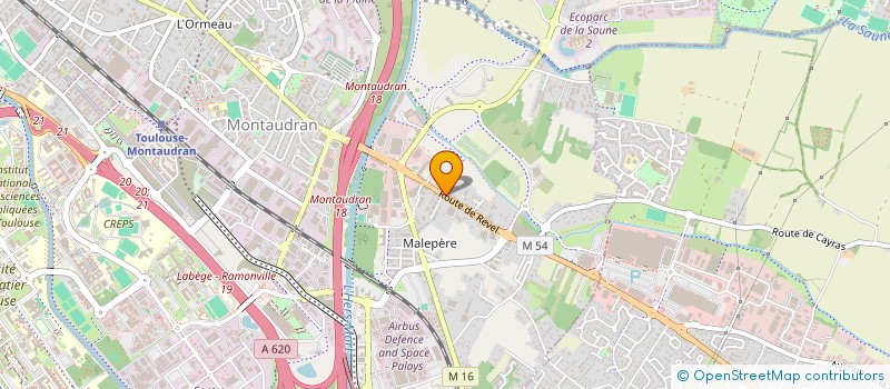localisation de l'entreprise GROUPE CSP  TOULOUSE
