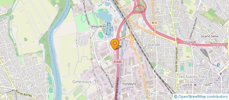localisation de l'entreprise GROUPE CTF  TOULOUSE