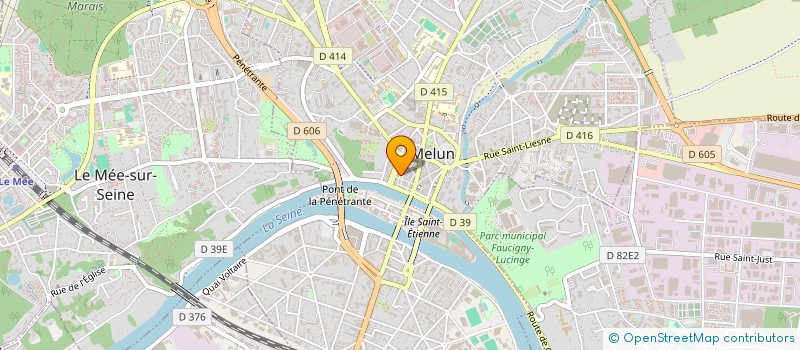localisation de l'entreprise GROUPE CUISY à MELUN