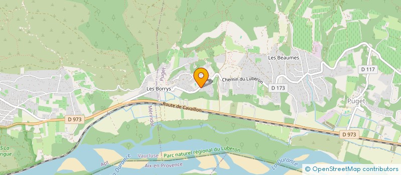 localisation de l'entreprise GROUPE CYNOTECHNIQUE LUBERON 84  PUGET