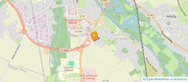 localisation de l'entreprise GROUPE D'ACTIVATION DU GATINAIS à AMILLY