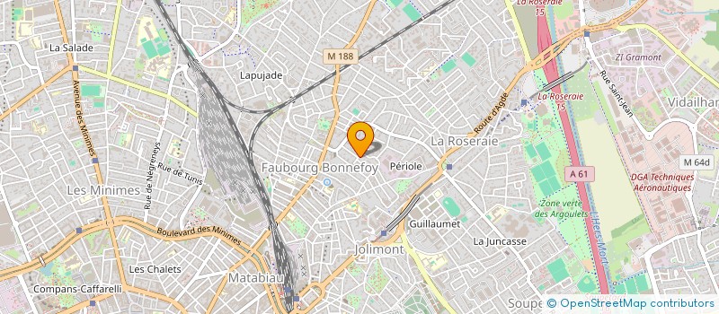 localisation de l'entreprise GROUPE D'ACTIVITES SOUS MARINE à TOULOUSE