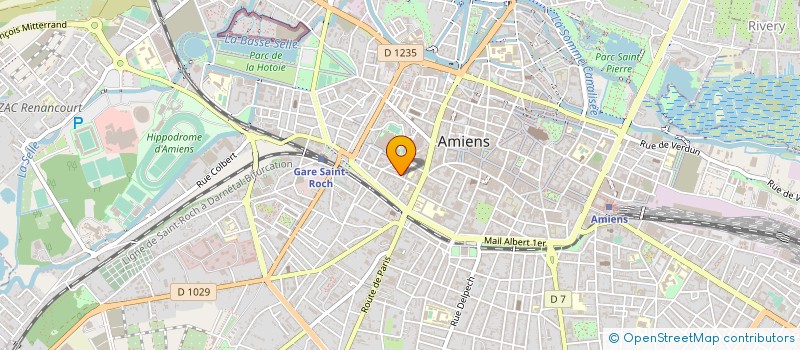 localisation de l'entreprise GROUPE D'APPUI DES AMBULANCIERS DE FRANCE à AMIENS