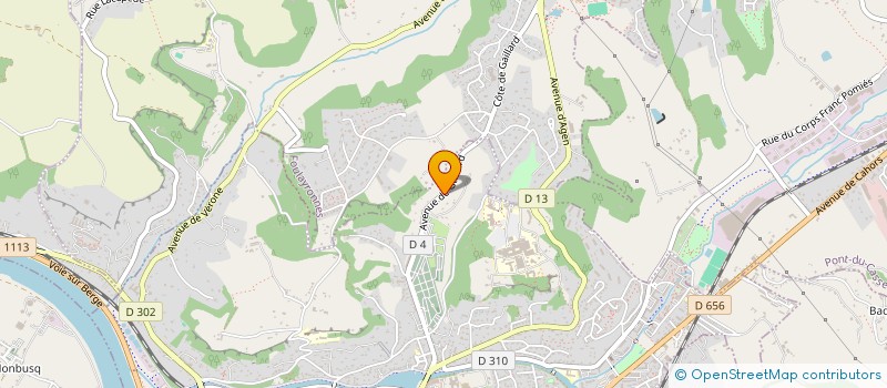 localisation de l'entreprise GROUPE D ARTISTES GRINCHEUX  AGEN