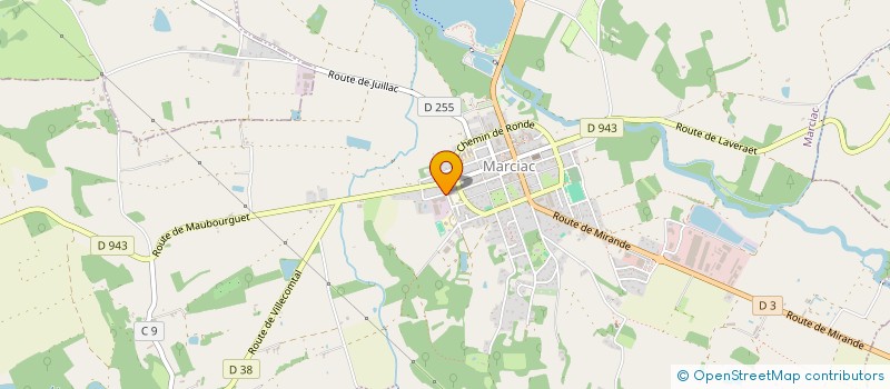 localisation de l'entreprise GROUPE D ENTRAIDE MARCIACAIS à MARCIAC